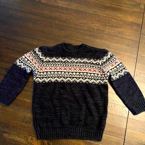 Brand river island size 3/4 sweater navy blue